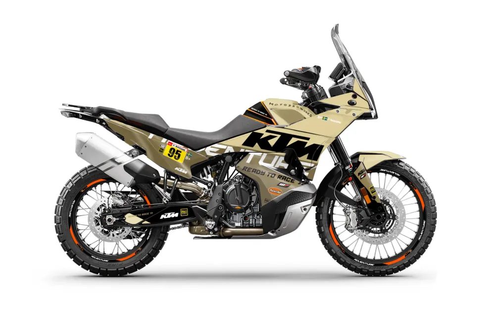 KTM 790/890 Adventure R/S 2023-2024 GRAFIIKAT - "Waypointer" (Sand)