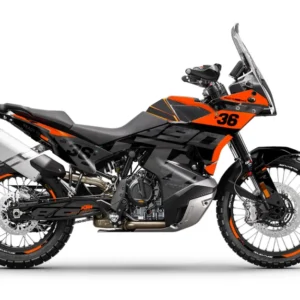 KTM 790/890 Adventure R/S GRAFIIKAT - "Frontier" (Musta/Oranssi)