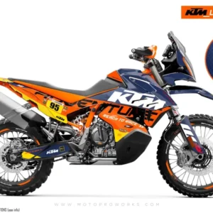 KTM 790/890 Adventure R/S GRAFIIKAT - "Waypointer" (Dawn/Honeycomb)