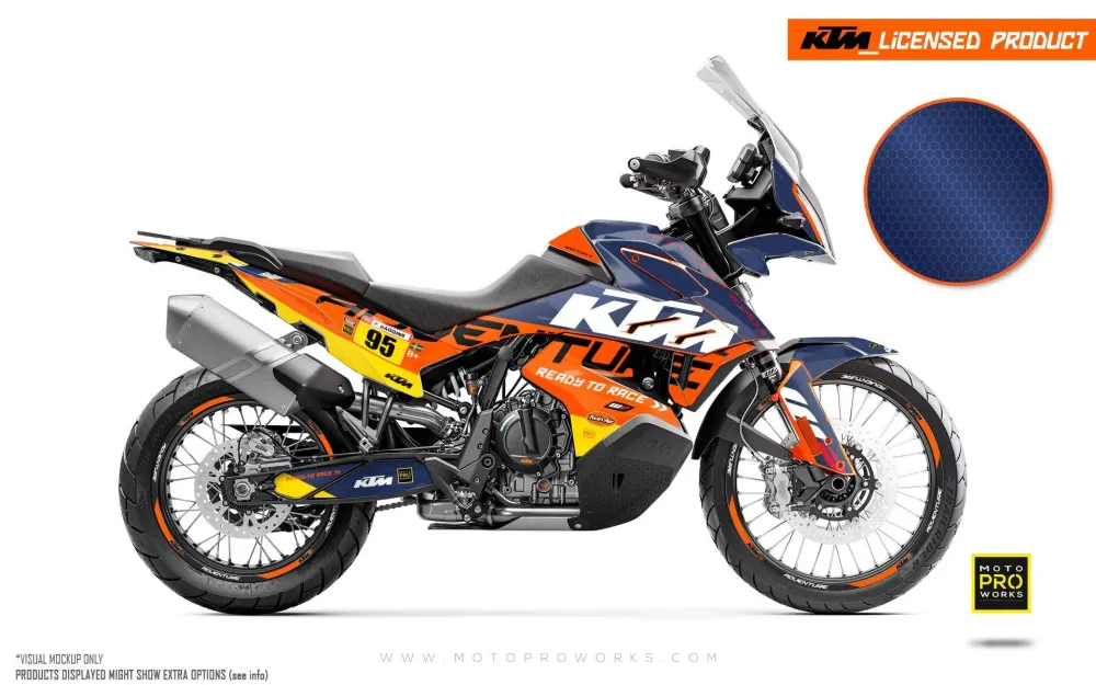 KTM 790/890 Adventure R/S GRAFIIKAT - "Waypointer" (Dawn/Honeycomb)