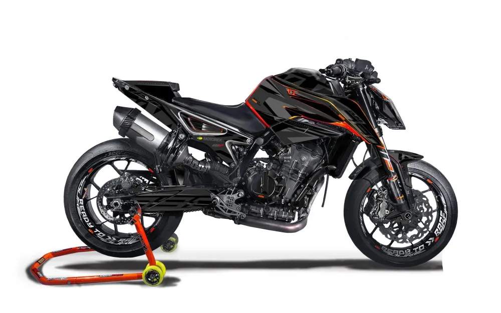 KTM 790/890 Duke GRAFIIKAT - "Legacy" (Musta)