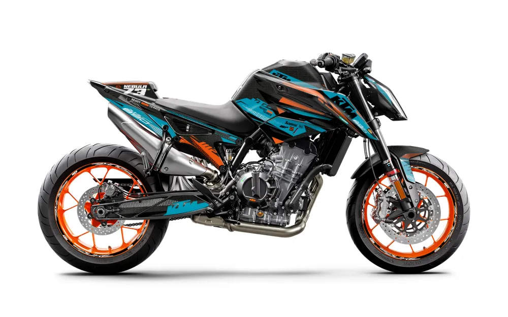 KTM 790/890 Duke GRAFIIKAT - "Nebula" (Sininen)