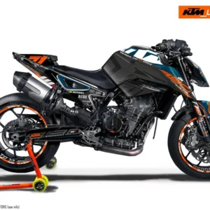 KTM 790/890 Duke GRAFIIKAT - "Rasorblade" (Sininen/Oranssi/Musta)