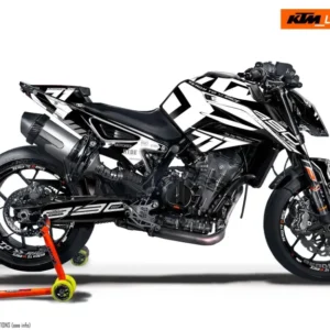 KTM 790/890 Duke GRAFIIKAT - "Rasorblade" (Valkoinen/Musta)
