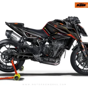KTM 790/890 Duke GRAFIIKAT - "Scalpel" (Musta)