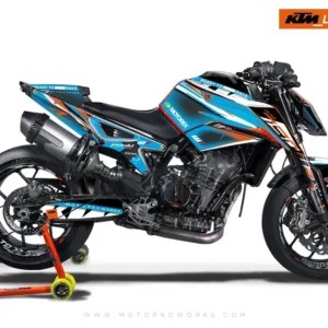 KTM 790/890 Duke GRAFIIKAT - "Scalpel" (Sininen)