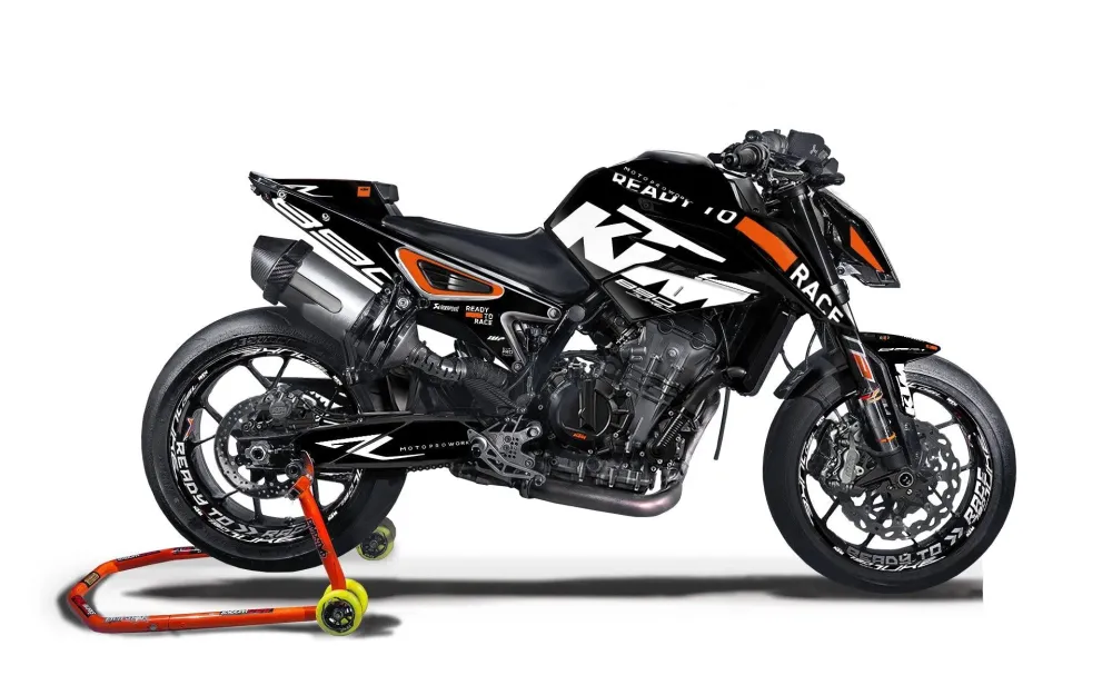KTM 790/890 Duke GRAFIIKAT - "Sector" (Musta)