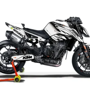KTM 790/890 Duke GRAFIIKAT - "Vortex" (Valkoinen)