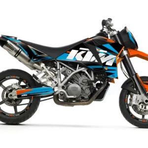 KTM 950 SM / SMR GRAFIIKAT - "Edge" (Sininen)