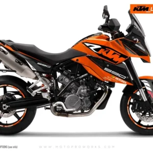 KTM 990 SM / SMR / SMT GRAFIIKAT - "RR-Tech" (Oranssi)