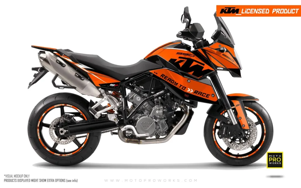 KTM 990 SM / SMR / SMT GRAFIIKAT - "Torque" (Oranssi)