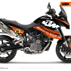KTM 990 SM / SMR / SMT GRAFIIKAT - "Waypointer" (Midnight)