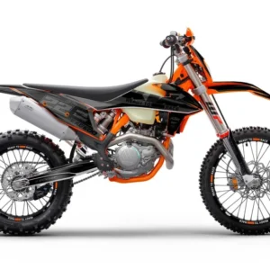KTM EXC / EXC-F GRAFIIKAT - "Quake" (Musta)