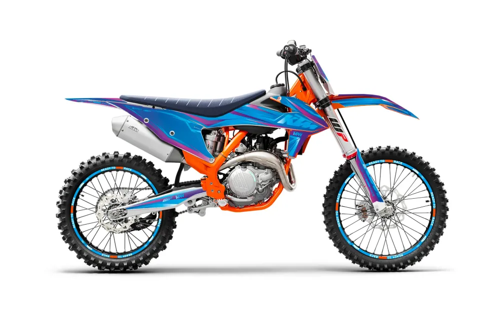 KTM EXC / EXC-F GRAFIIKAT - "Veltrix" (Sininen)