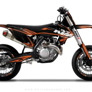 KTM EXC/SX/XC GRAFIIKAT - "REUNA" (oranssi)