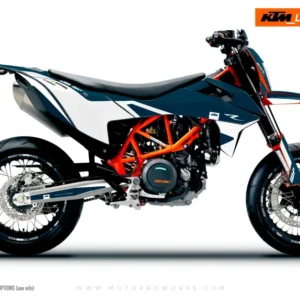 KTM GRAFIIKAT - 690 SMC-R "Carera" (Blue)