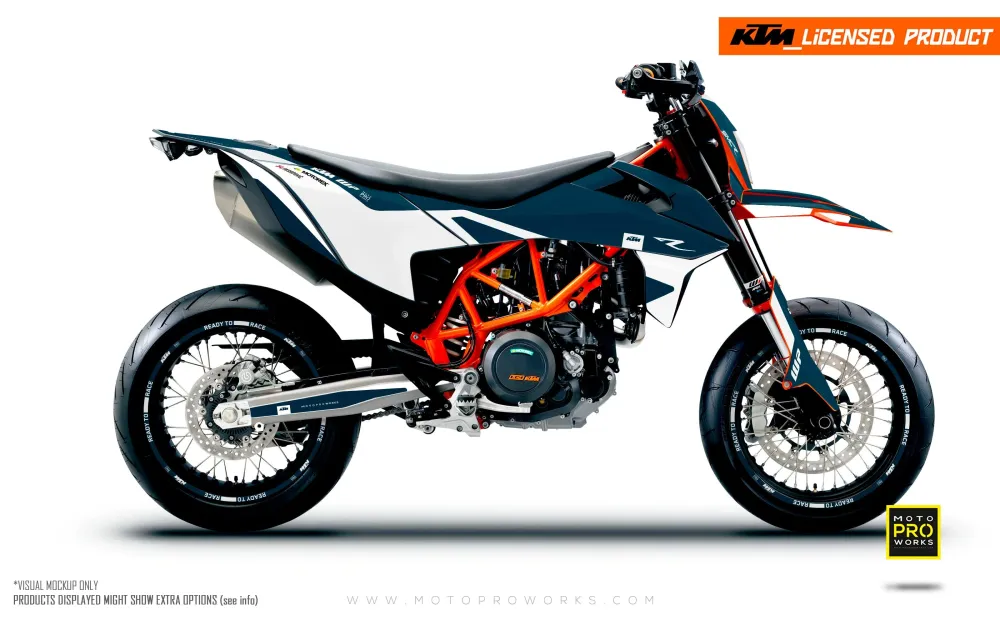 KTM GRAFIIKAT - 690 SMC-R "Carera" (Blue)