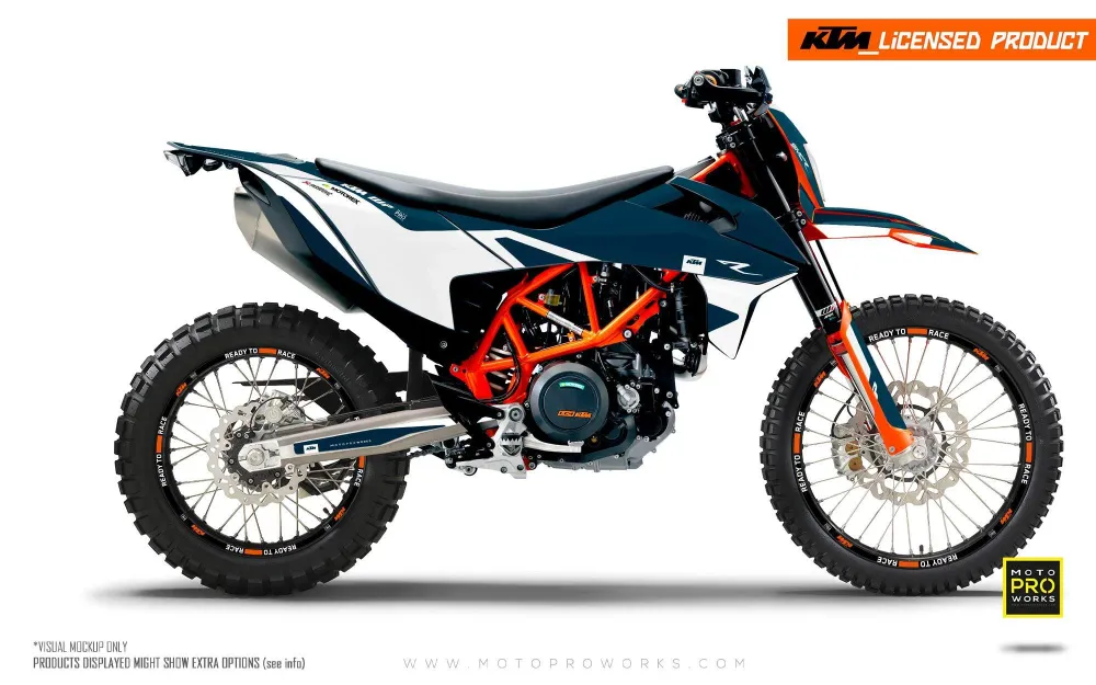 KTM GRAFIIKAT - 690 SMC-R "Carera" (Blue)
