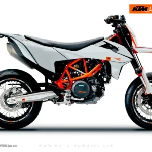 KTM GRAFIIKAT - 690 SMC-R "Carera" (Harmaa)