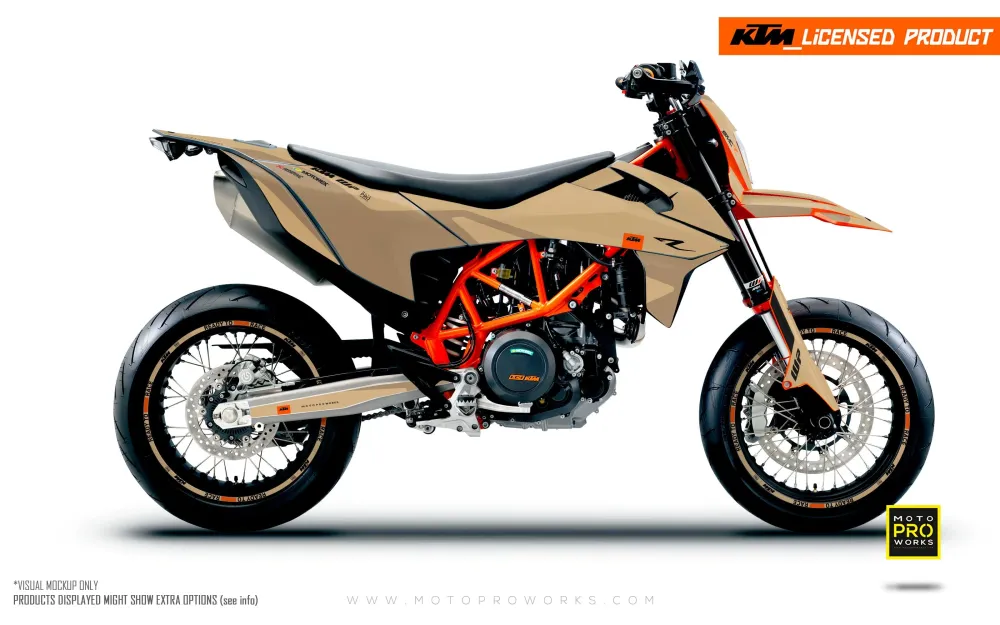 KTM GRAFIIKAT - 690 SMC-R "Carera" (Sand)