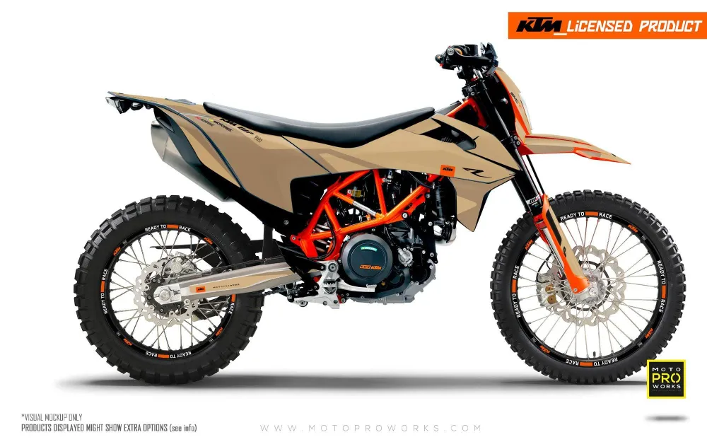 KTM GRAFIIKAT - 690 SMC-R "Carera" (Sand)