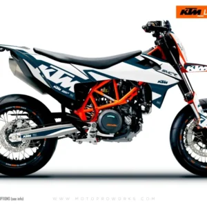 KTM GRAFIIKAT - 690 SMC-R "Mounty" (Blue/White)