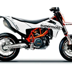 KTM GRAFIIKAT - 690 SMC-R "Type" (Valkoinen)