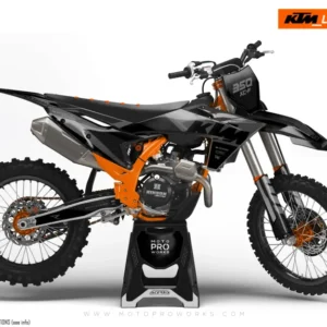KTM GRAFIIKAT - EXC/SX / 450 SMR 2023-2024 "RR-Tech" (Musta)