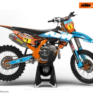 KTM GRAFIIKAT - EXC/SX / 450 SMR 2023-2024 "Waypointer" (Ocean)