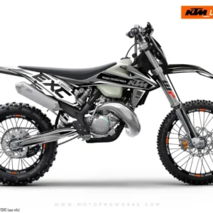 KTM GRAFIIKAT - EXC/SX "Jet" (Harmaa)