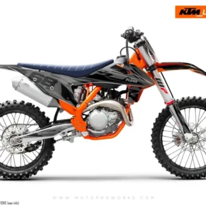 KTM SX / SX-F GRAFIIKAT - "Ripple" (Musta)