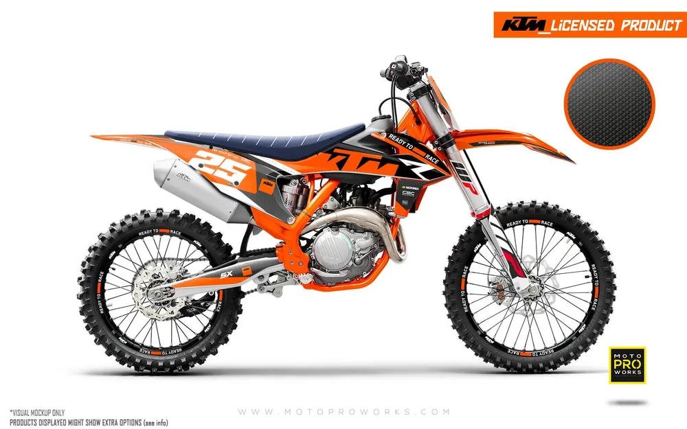 KTM SX / SX-F GRAFIIKAT - "RR-Tech 2.0.2.2" (Oranssi)
