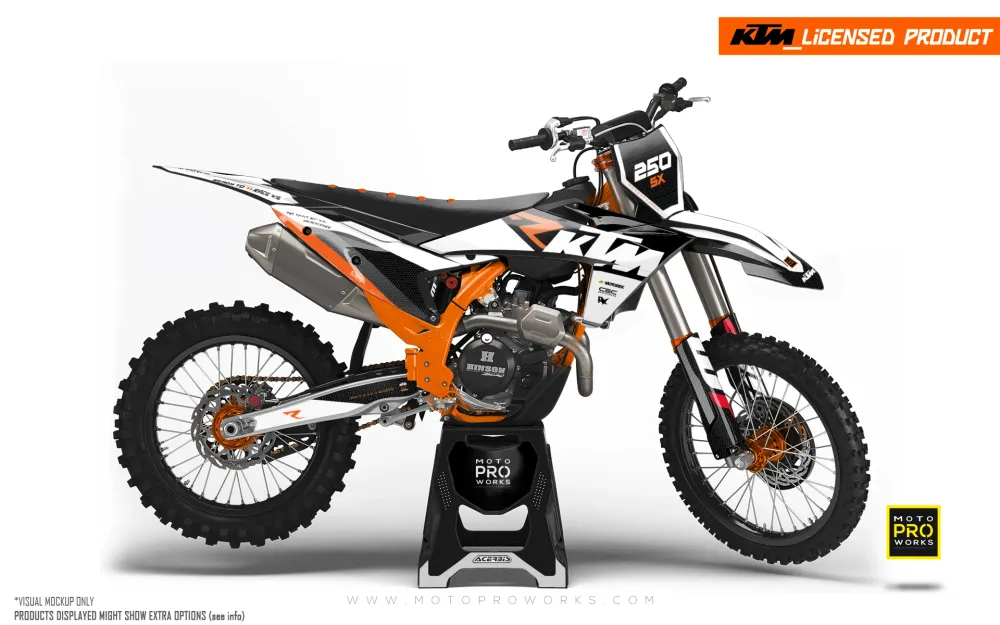 KTM SX / SX-F GRAFIIKAT - "RR-Tech" (Valkoinen)