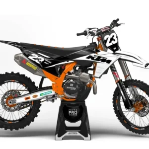 KTM XC / XC-F / XC-W GRAFIIKAT - “Ignition” (Valkoinen)
