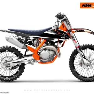 KTM XC / XC-F / XC-W GRAFIIKAT - "Mounty" (Musta)