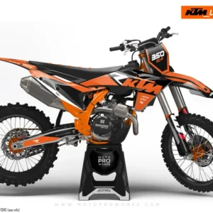 KTM XC / XC-F / XC-W GRAFIIKAT - "RR-Tech" (Oranssi)