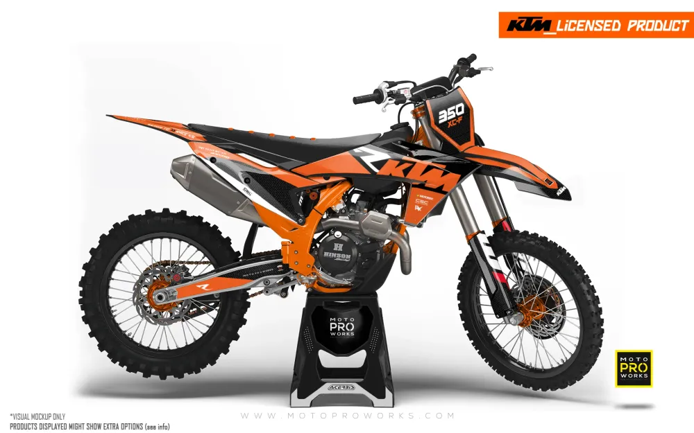 KTM XC / XC-F / XC-W GRAFIIKAT - "RR-Tech" (Oranssi)