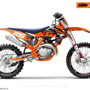 KTM XC / XC-F / XC-W GRAFIIKAT - "RR Tech 2.0.2.2" (Oranssi)