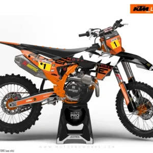 KTM XC / XC-F / XC-W GRAFIIKAT - "Waypointer" (Midnight)