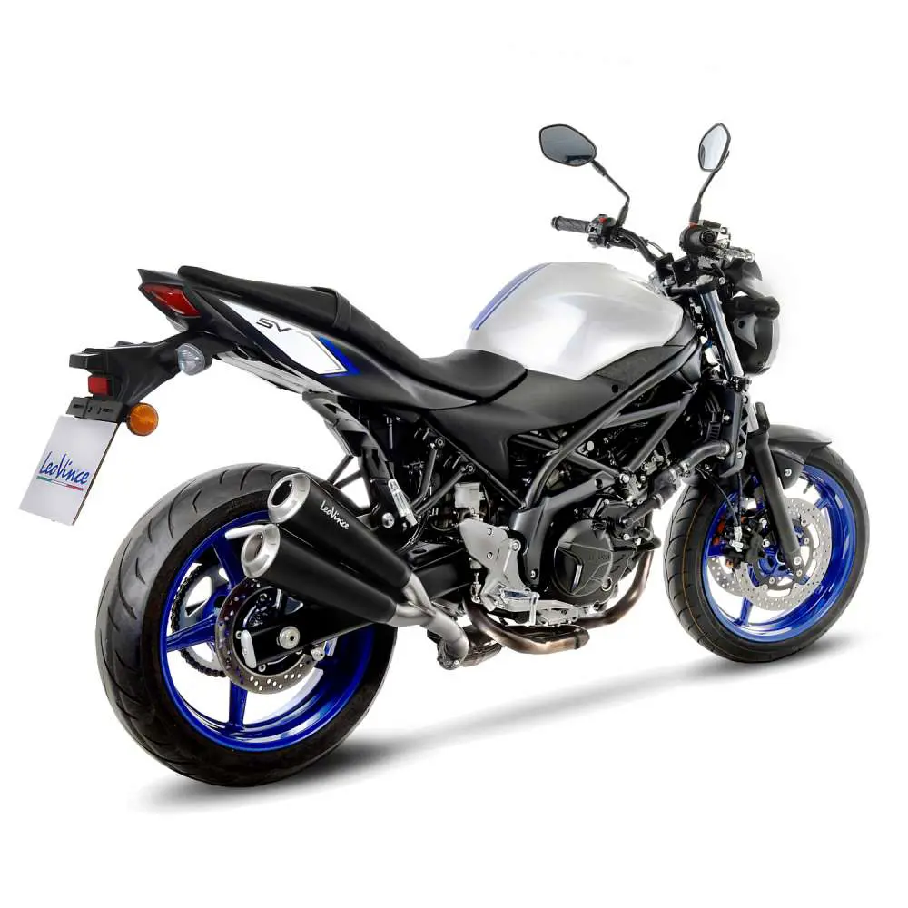 LeoVince GP Dual Slip-On äänenvaimentimet Suzukille