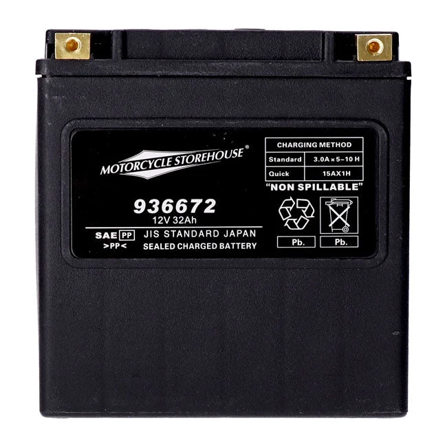 MCS 12V AGM akku 32Ah 450CCA