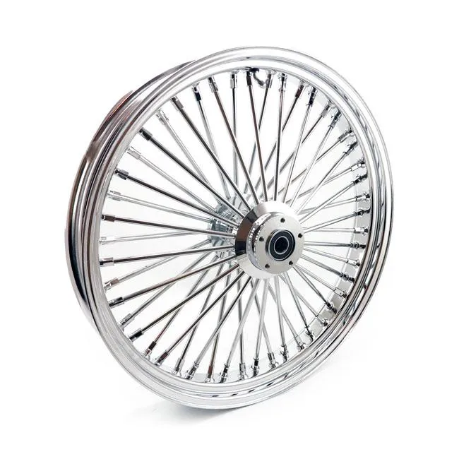 MCS Radial 48 Fat Spoke etupyörä 3.50 x 23" DF Chrome (kromi)