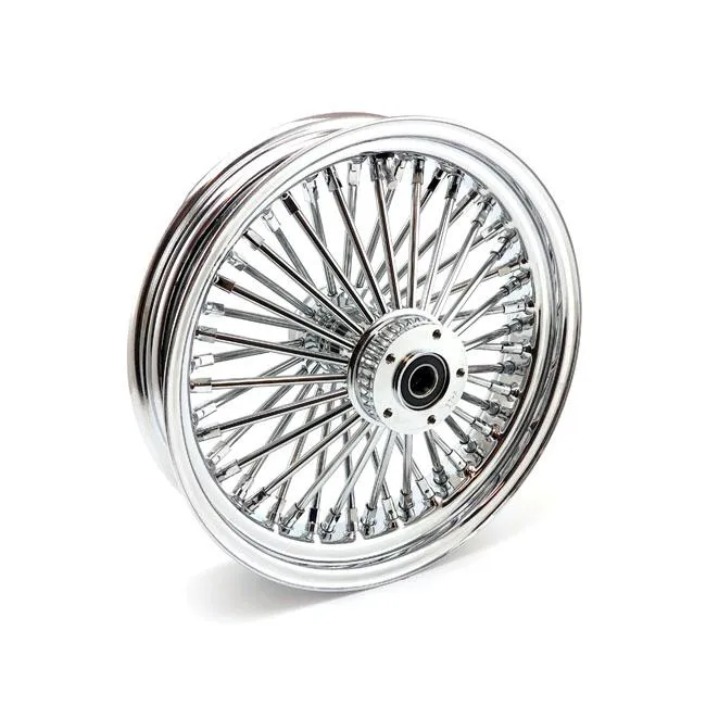 MCS Radial 48 Fat Spoke etupyörä 3.50 x 16" DF Chrome (kromi)