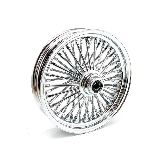 MCS Radial 48 Fat Spoke etupyörä 3.50 x 16" SF Kromi