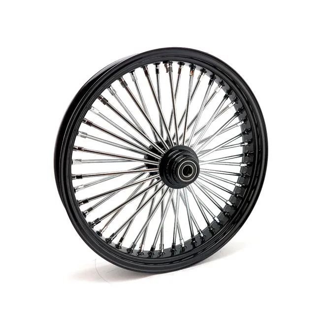 MCS Radial 48 Fat Spoke Etupyörä 3.50 x 21" SF Musta