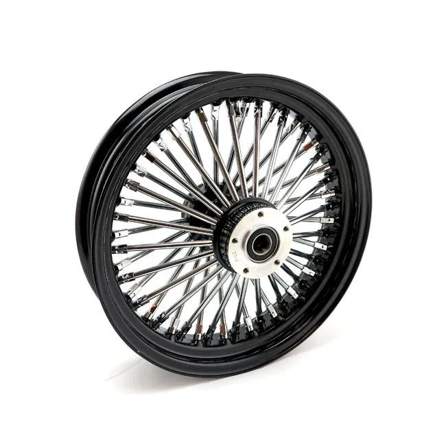 MCS Radial 48 Fat Spoke Etupyörä 3.50 x 16" DF Musta
