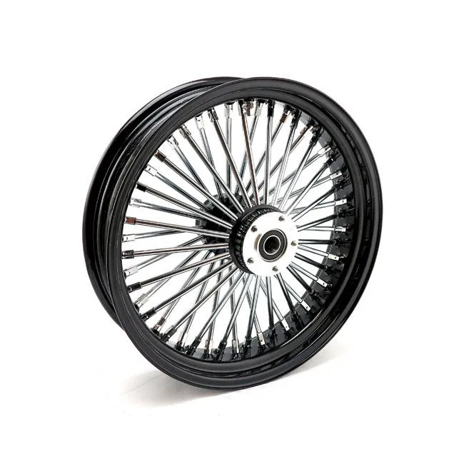 MCS Radial 48 Fat Spoke takapyörä 4.25 x 18" Musta