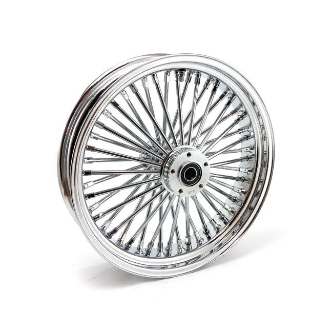MCS Radial 48 Fat Spoke takapyörä 4.25 x 18" Kromi