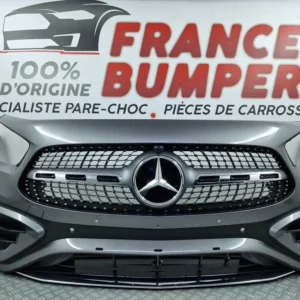 Etupuskuri Mercedes GLA X247 AMG harmaa Vaihe 2 (alkaen 09/2023) – Uusi alkuperäinen tutkan ja avustepaketin kanssa MERCED...