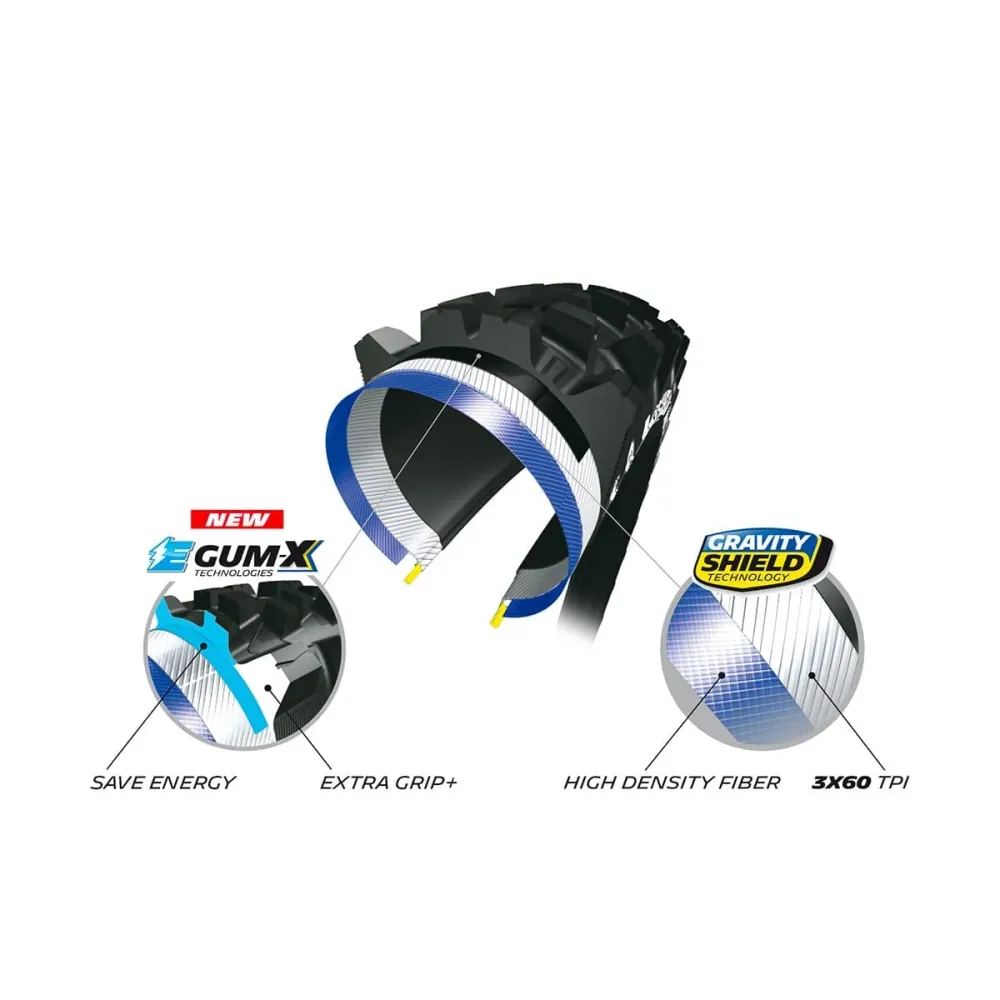 MICHELIN E-WILD FRONT Competition Line 29x2.60 Tubeless Ready Pehmeä rengas